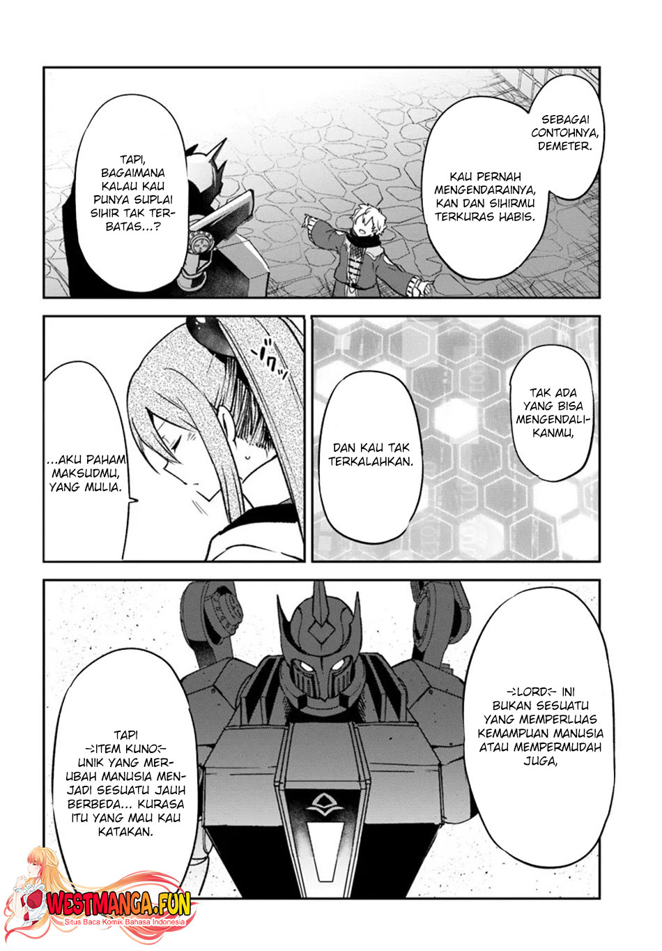 Henkyou Gurashi no Maou, Tensei shite Saikyou no Majutsushi ni naru ~Aisarenagara Nariagaru Moto Maō wa, Ningen o Shiritai~ Chapter 40 Gambar 23